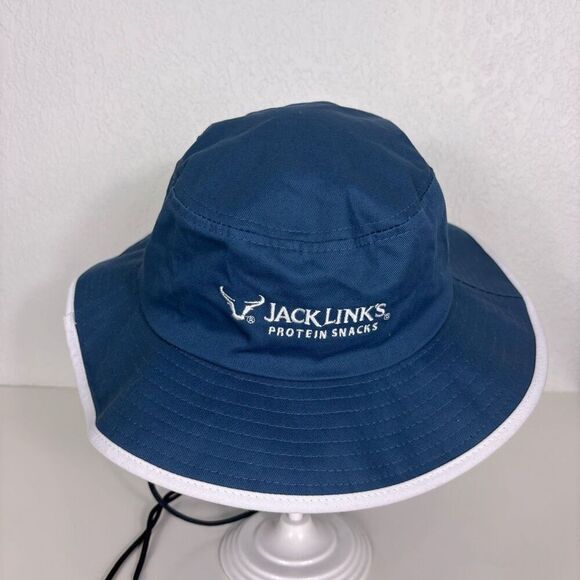 Minnesota Timberwolves Basketball Blue Bucket Hat with String Under Chin One Siz - Picture 4 of 8